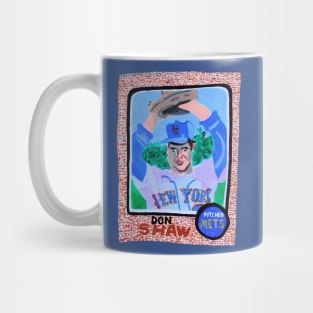 Don Shaw Baseball Card Mug